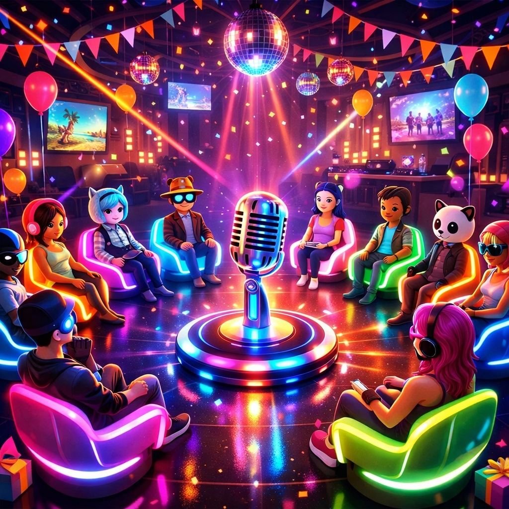 Litmatch party chat sesli odalar ekranı ve topluluk sohbeti